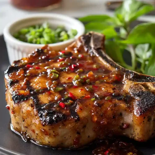 jalapeño grilled pork chops