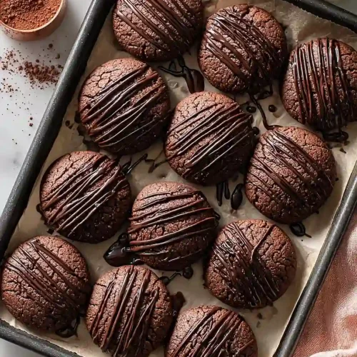 chocolate condensed milk cookies