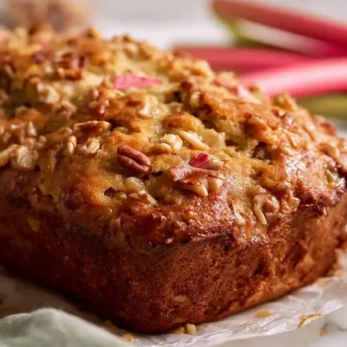 rhubarb nut bread