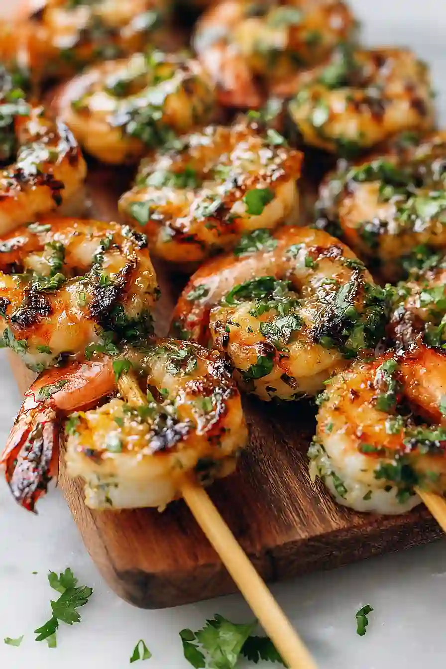 cilantro lime grilled shrimp