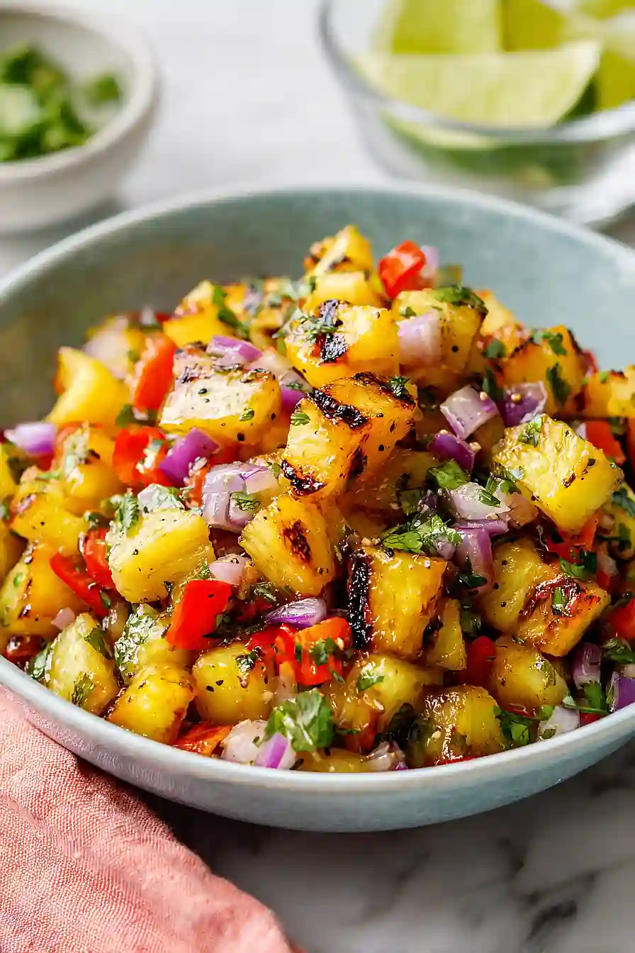 grilled pineapple salsa