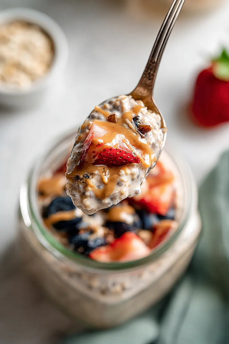 Cottage Cheese Overnight Oats