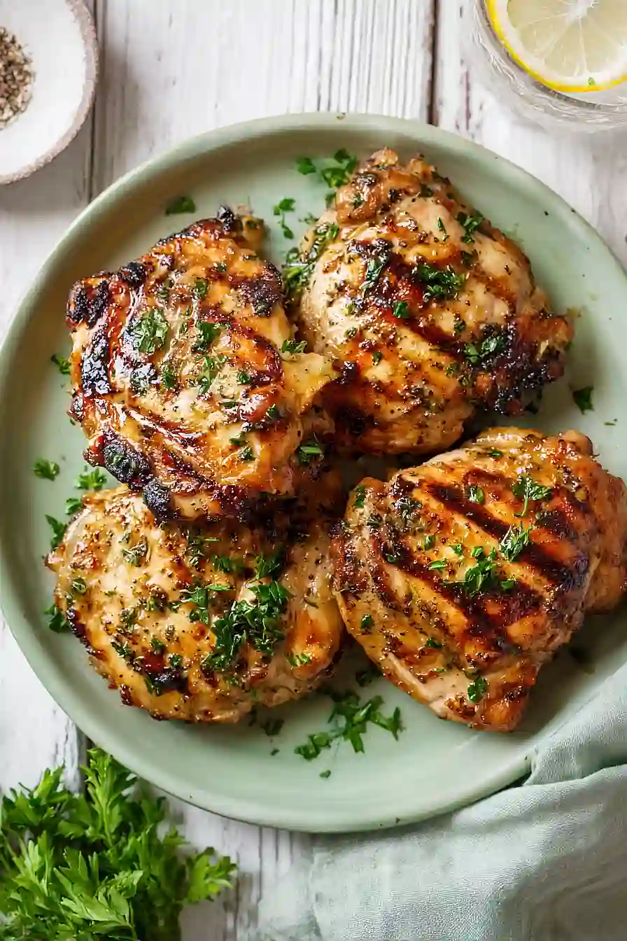grilled chicken thighs