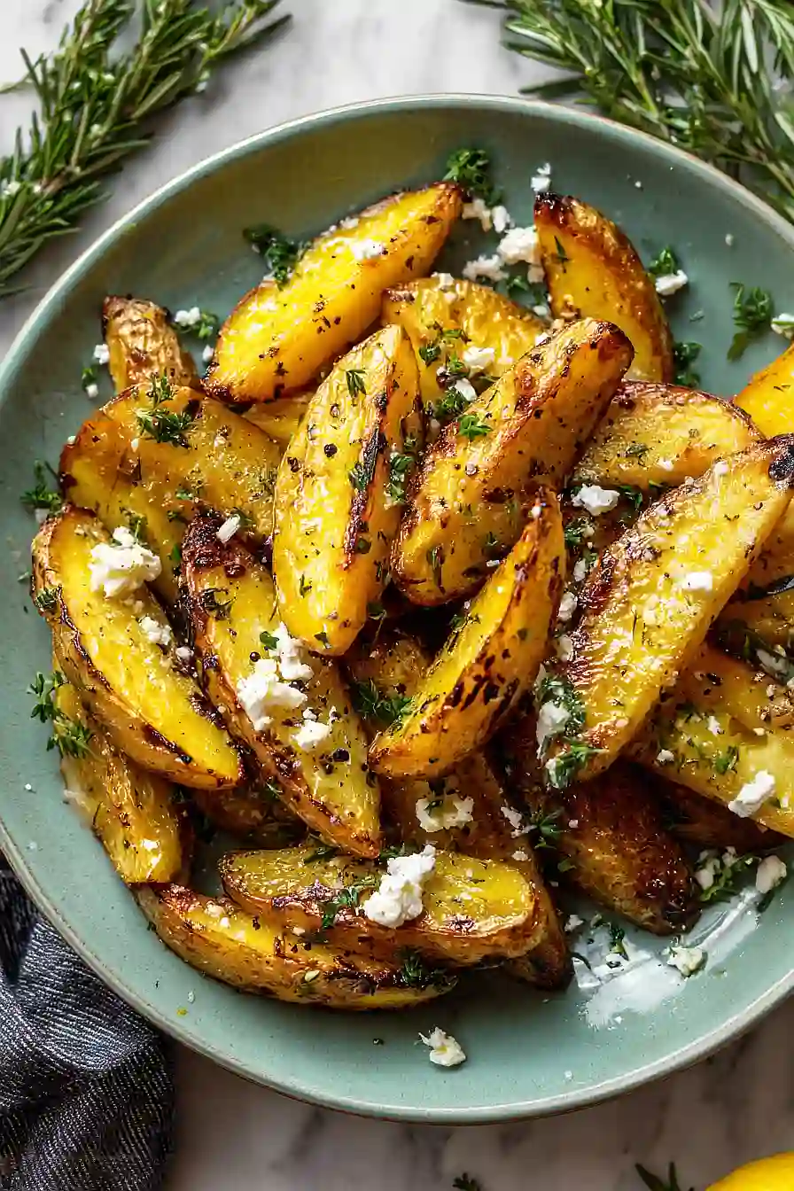 grilled lemon potatoes