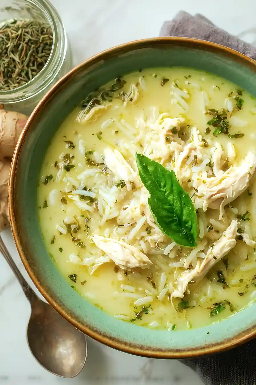 thai chicken ginger soup