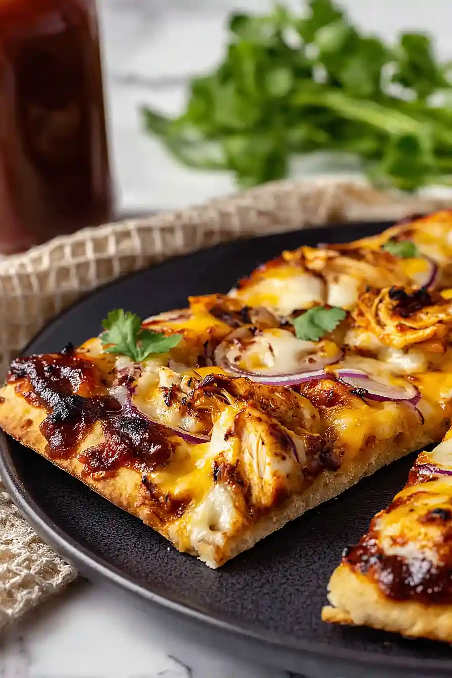 bbq chicken flatbread