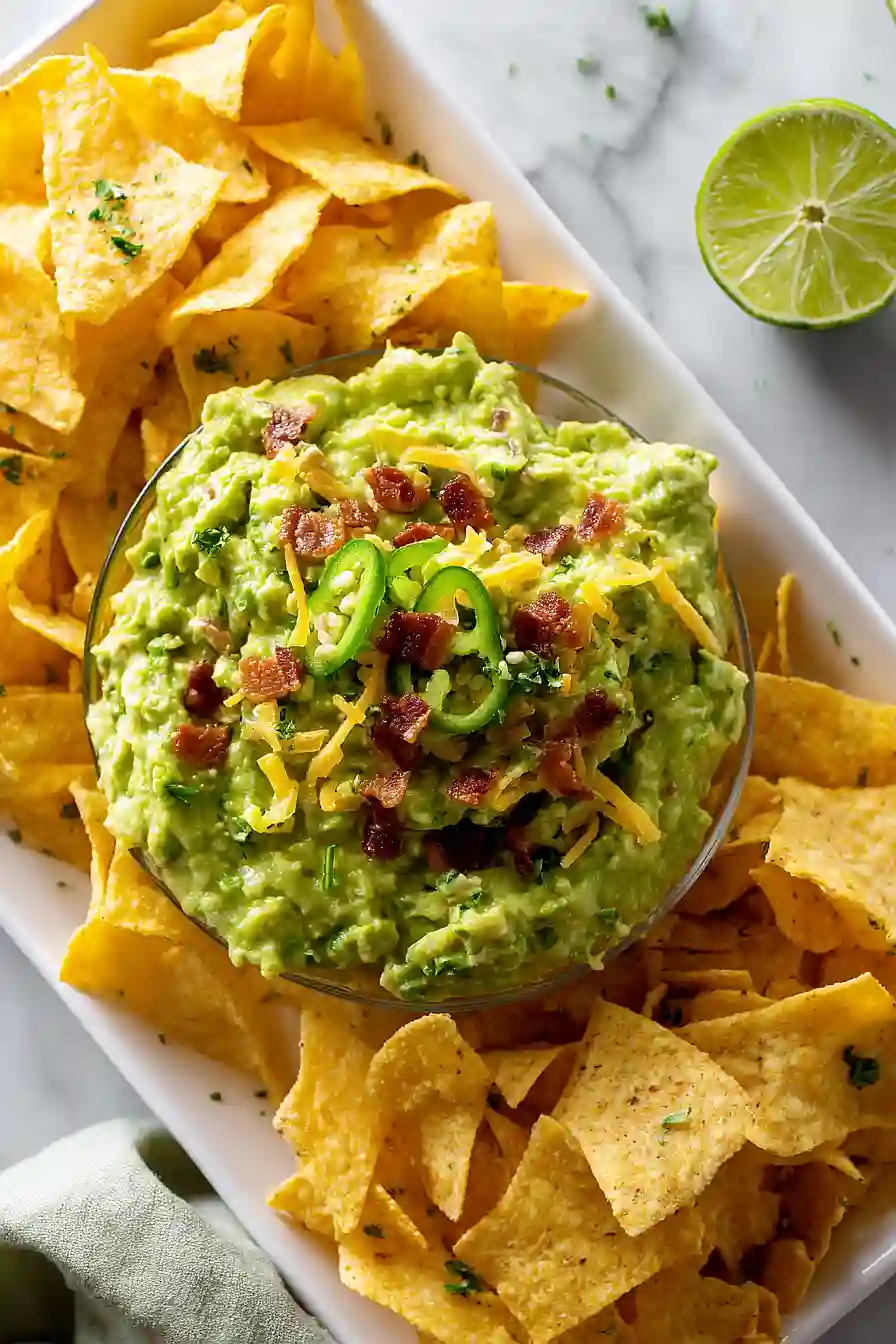 jalapeño popper guacamole