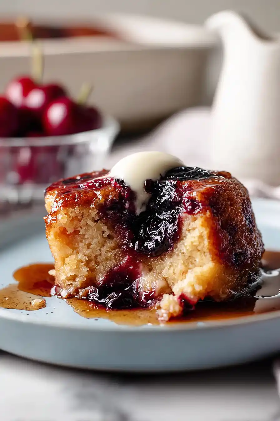 cherry pudding