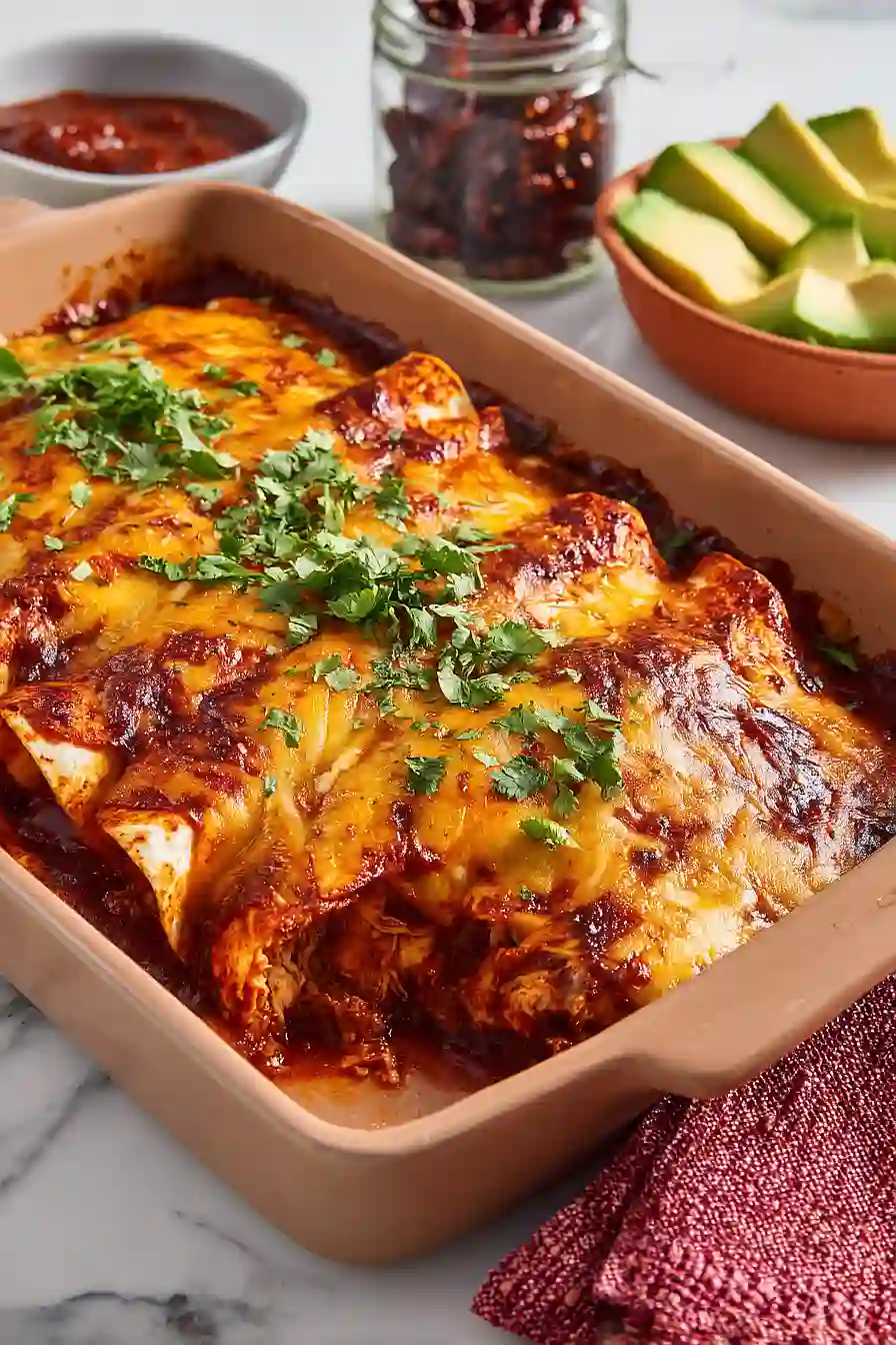 bbq chicken enchiladas