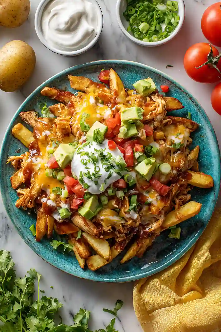 bbq chicken fries