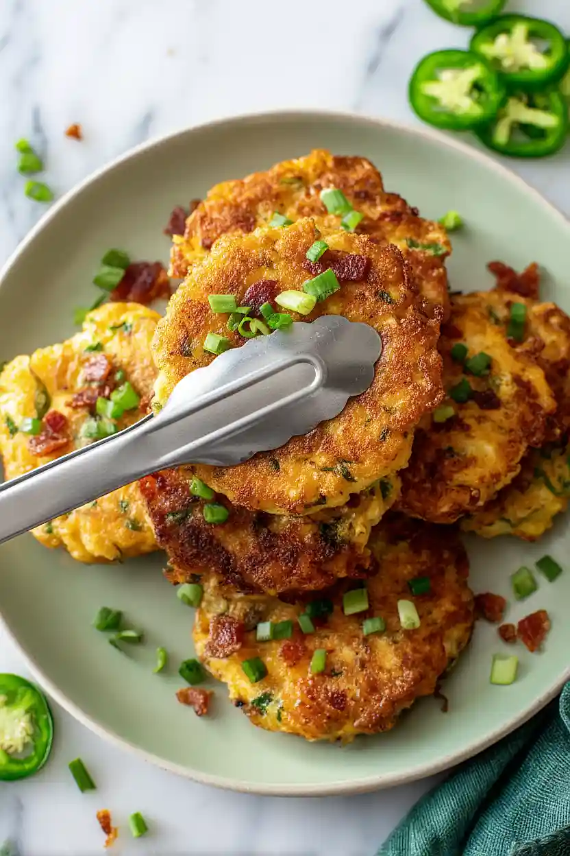 jalapeño popper fritters