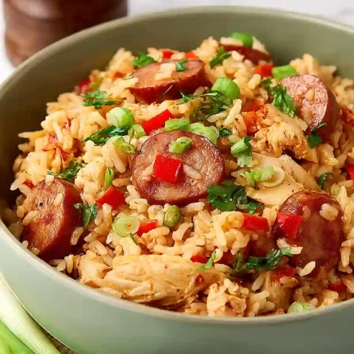 rice cooker jambalaya