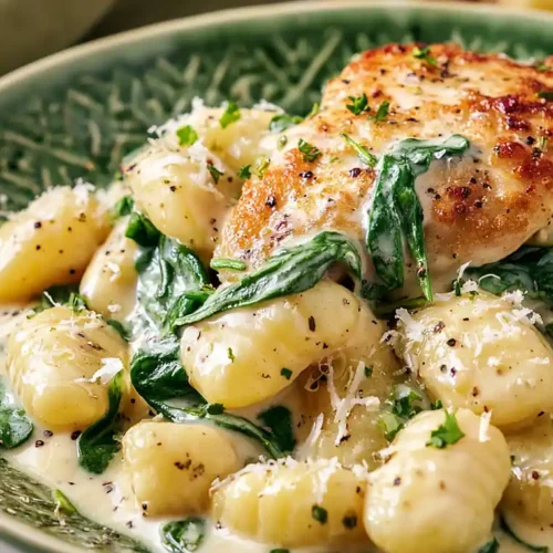lemon chicken gnocchi