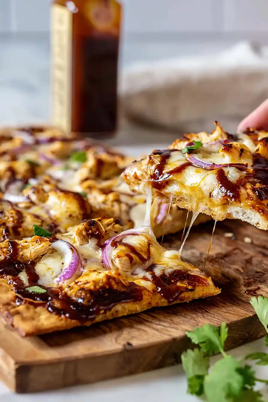 bbq chicken flatbread