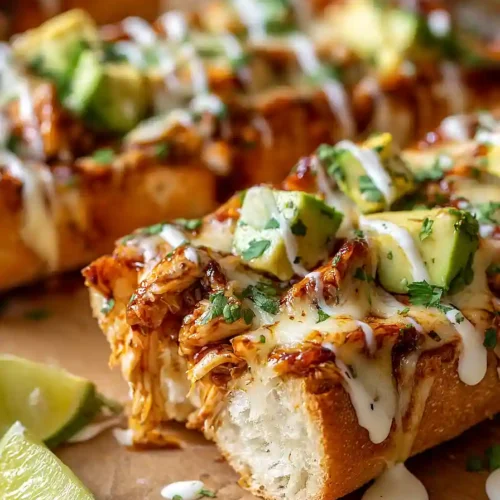 bbq chicken french bread