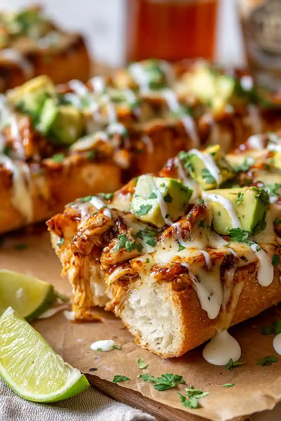 bbq chicken french bread