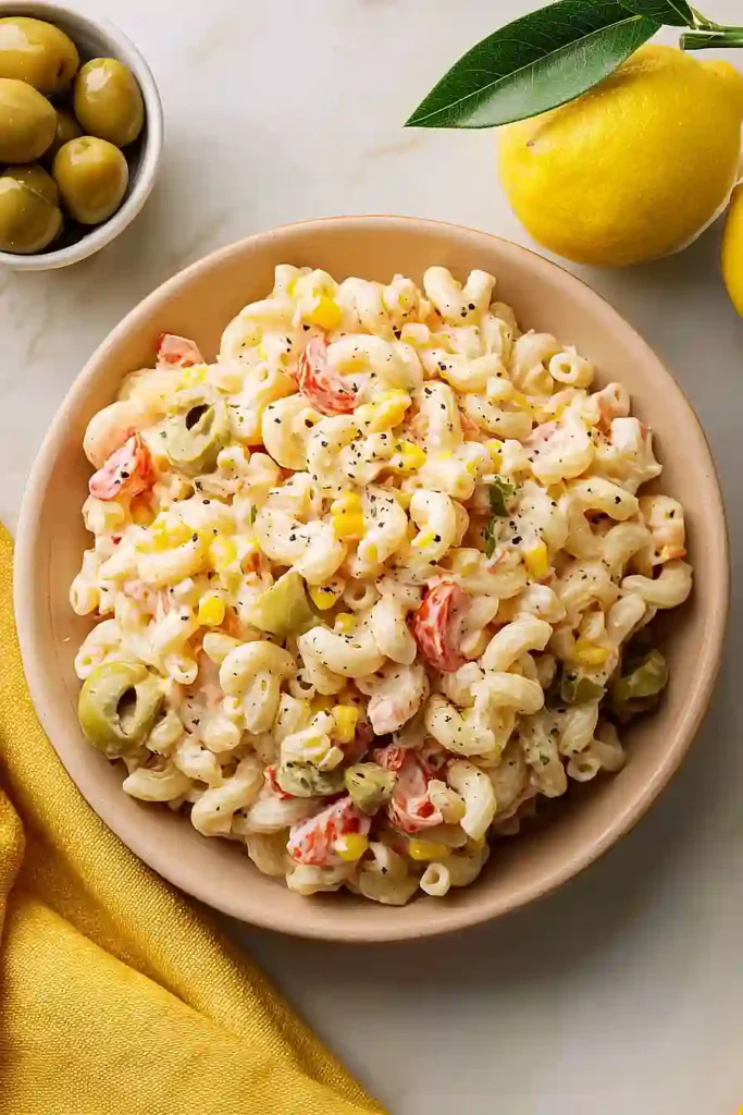 haitian macaroni salad