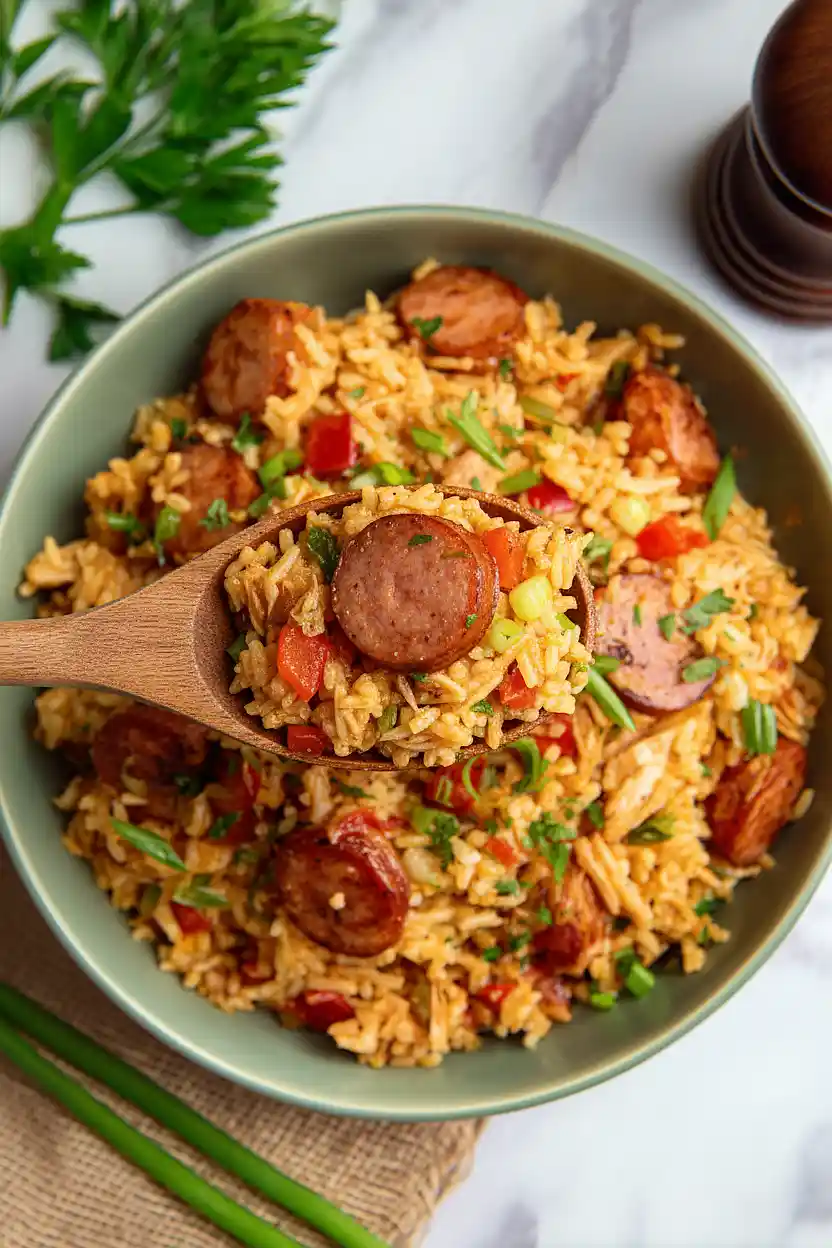 rice cooker jambalaya
