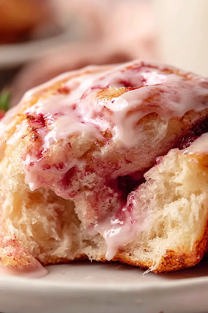 strawberry cinnamon rolls