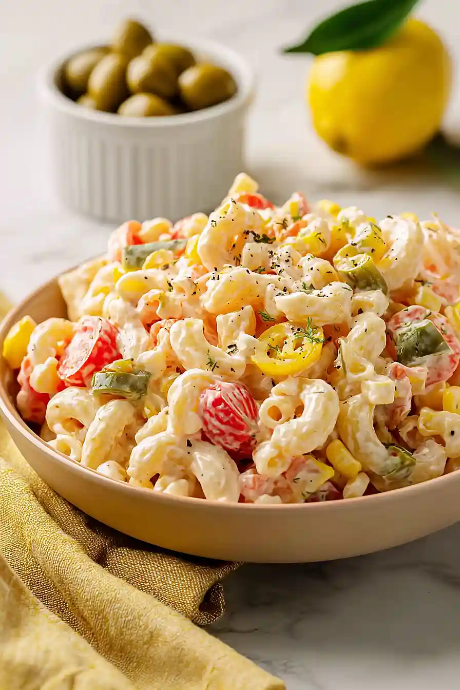 haitian macaroni salad