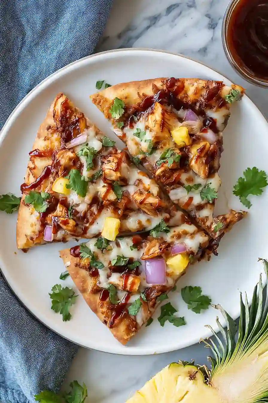 hawaiian chicken flatbread