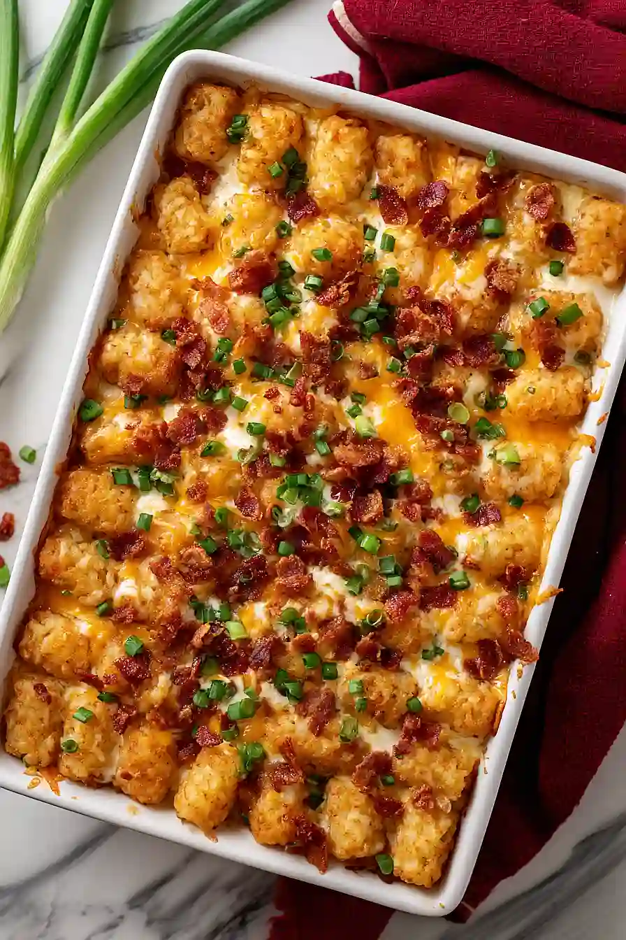 jalapeño popper tater tots casserole