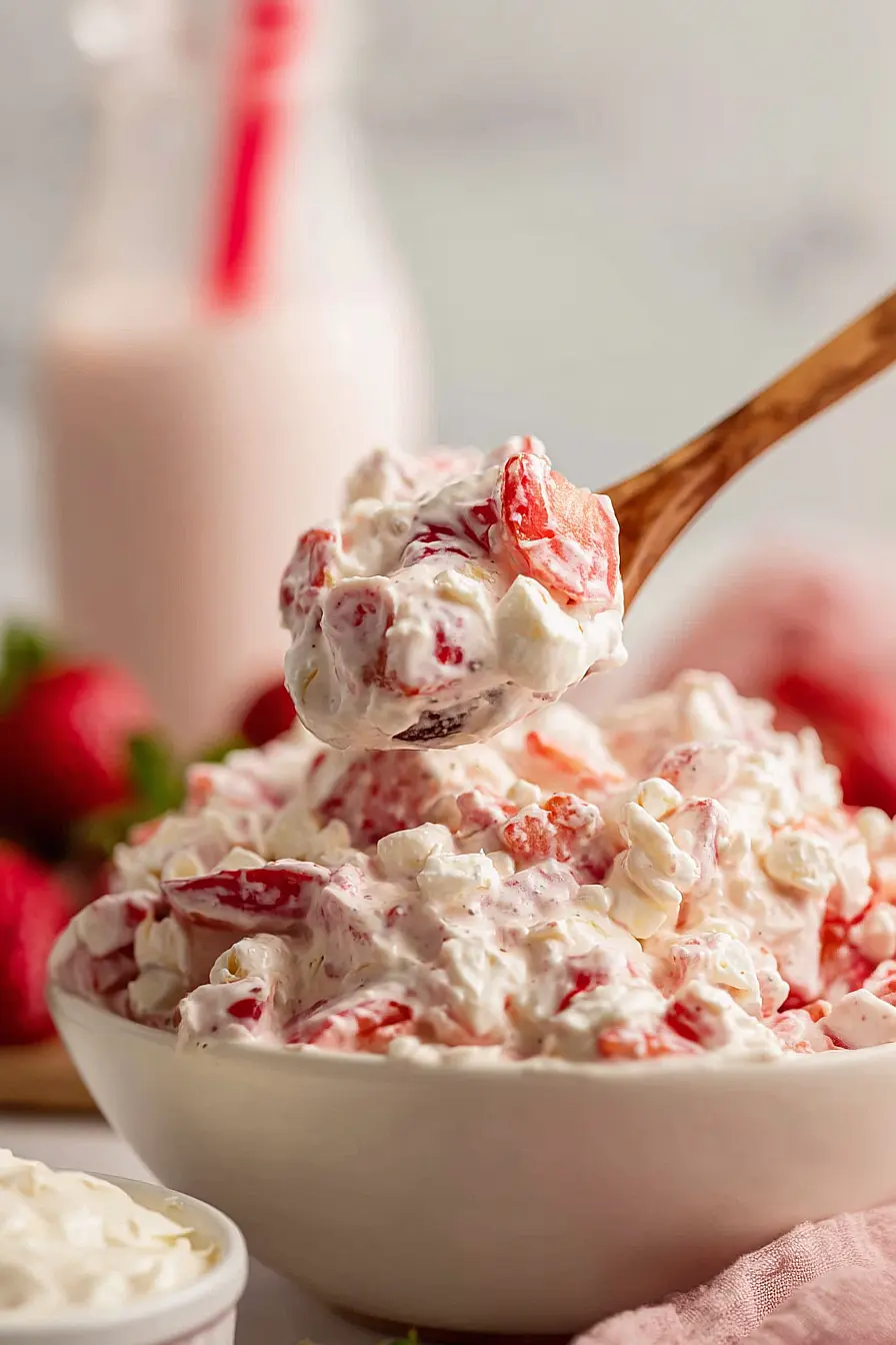 strawberry cheesecake salad