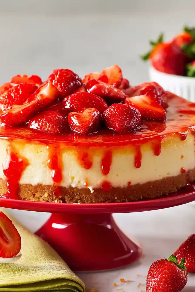 keto strawberry cheesecake