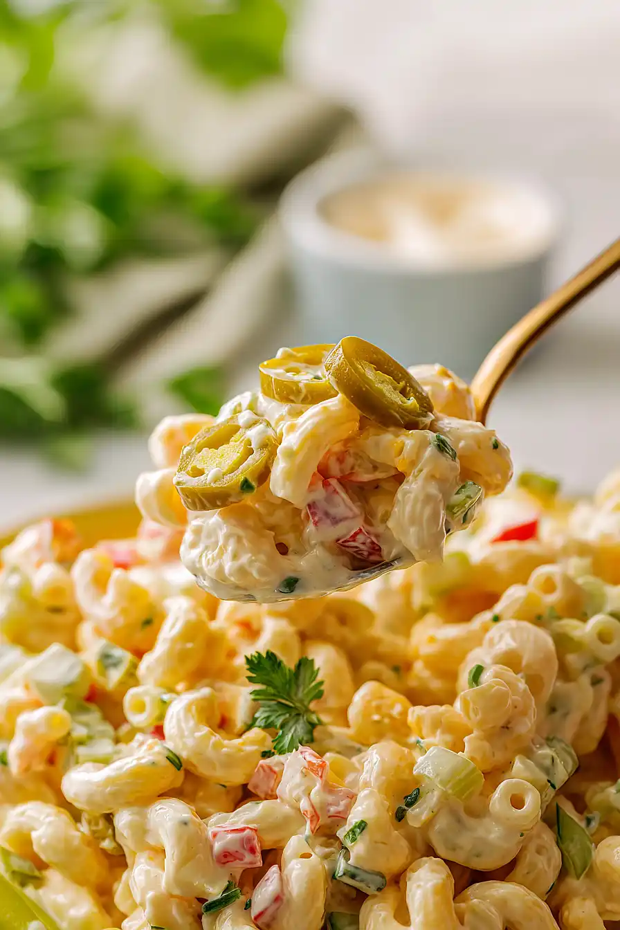 jalapeño macaroni salad