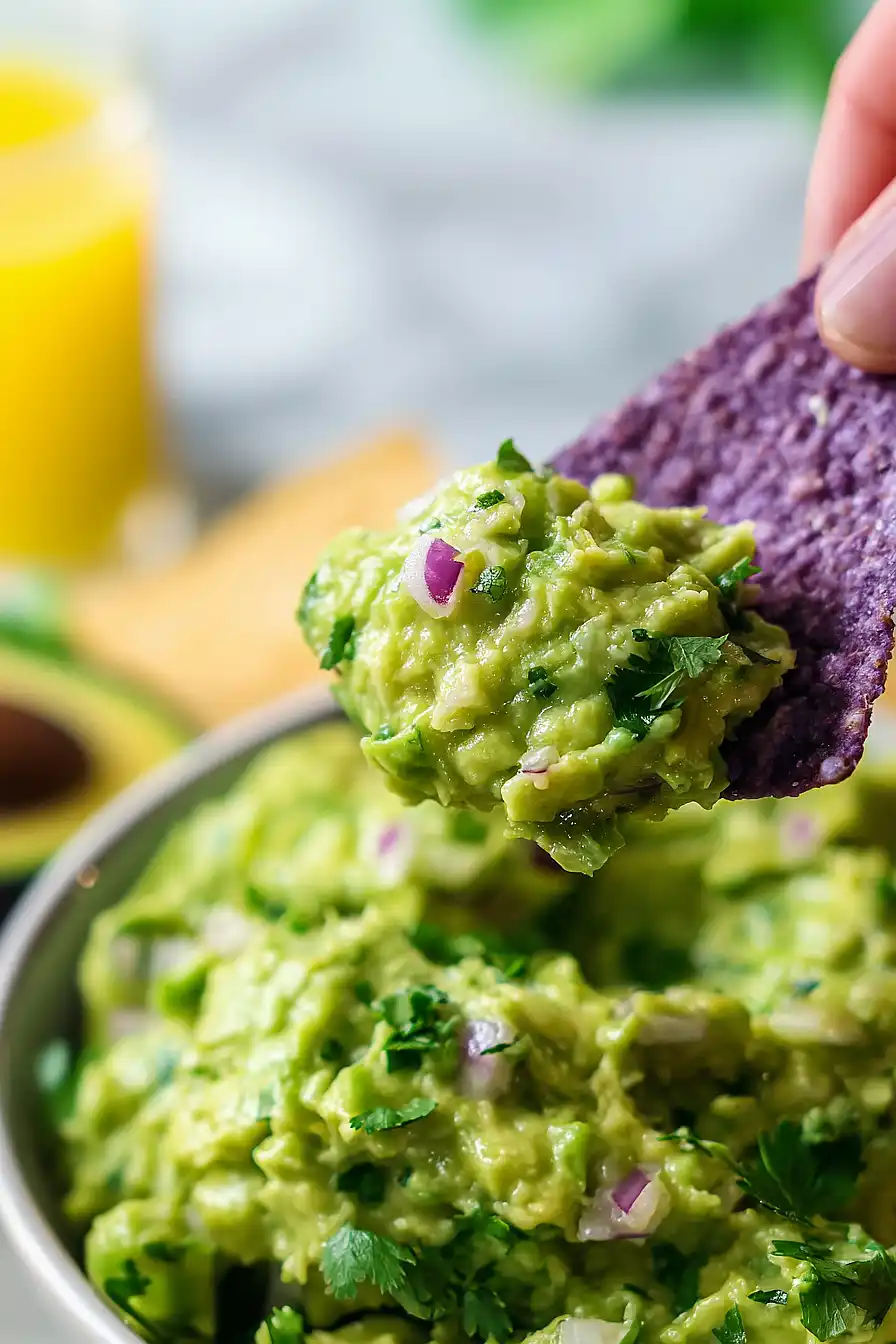guacamole without tomatoes