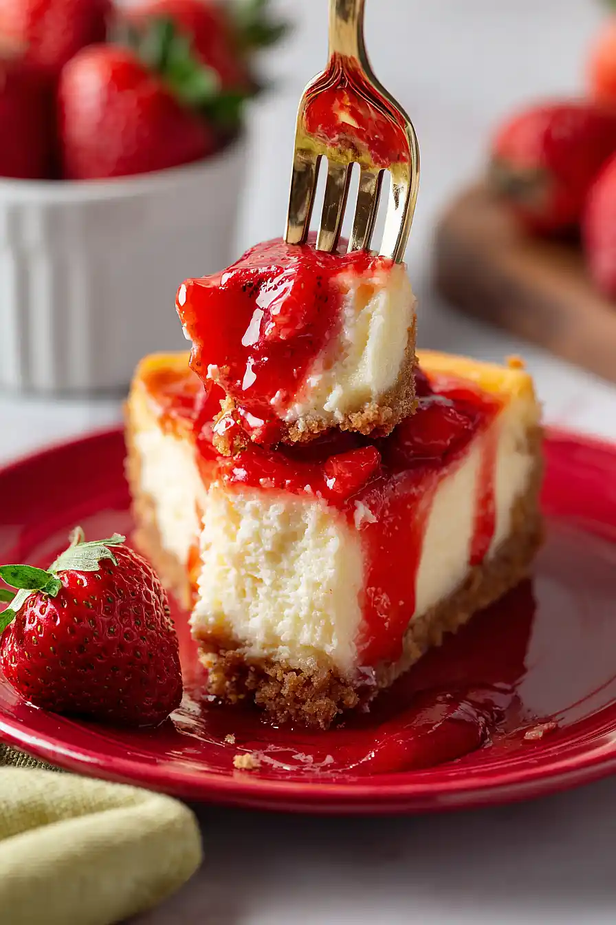 keto strawberry cheesecake