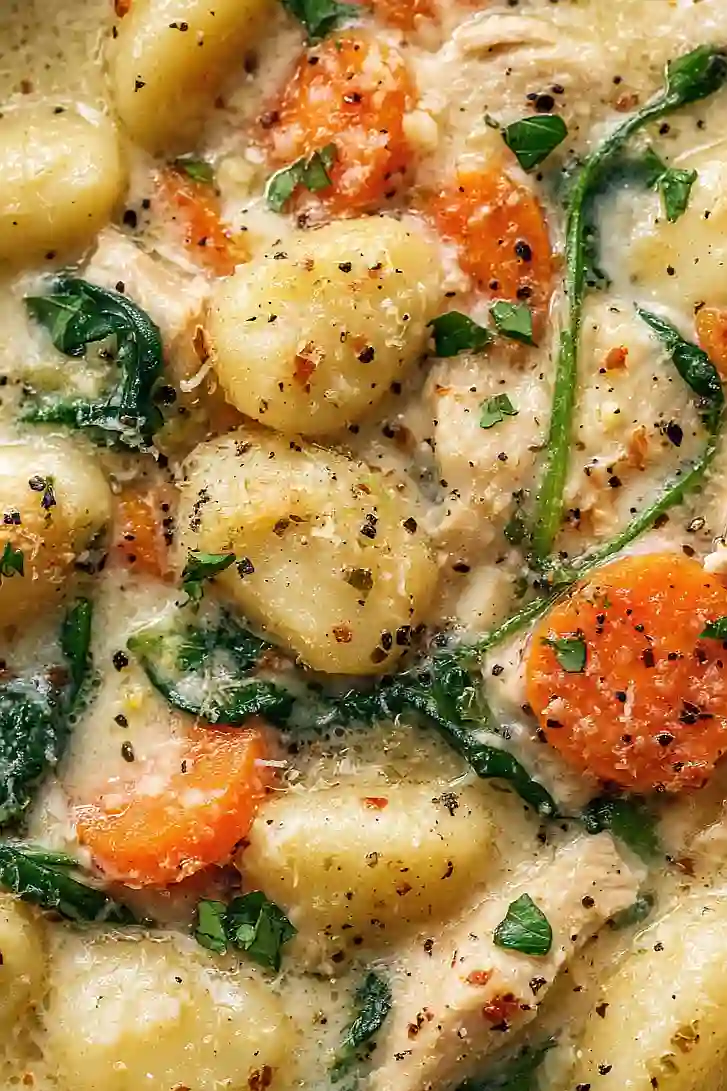 lemon chicken gnocchi soup