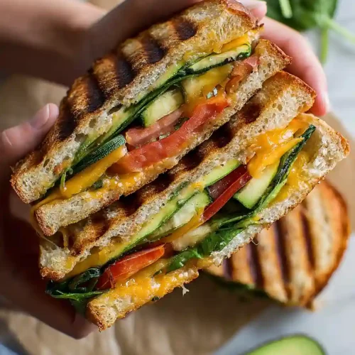 grilled vegetable panini