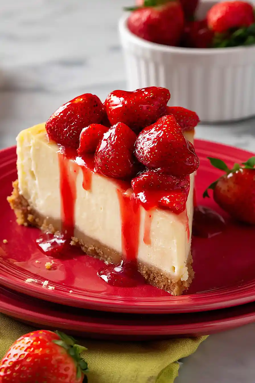 keto strawberry cheesecake