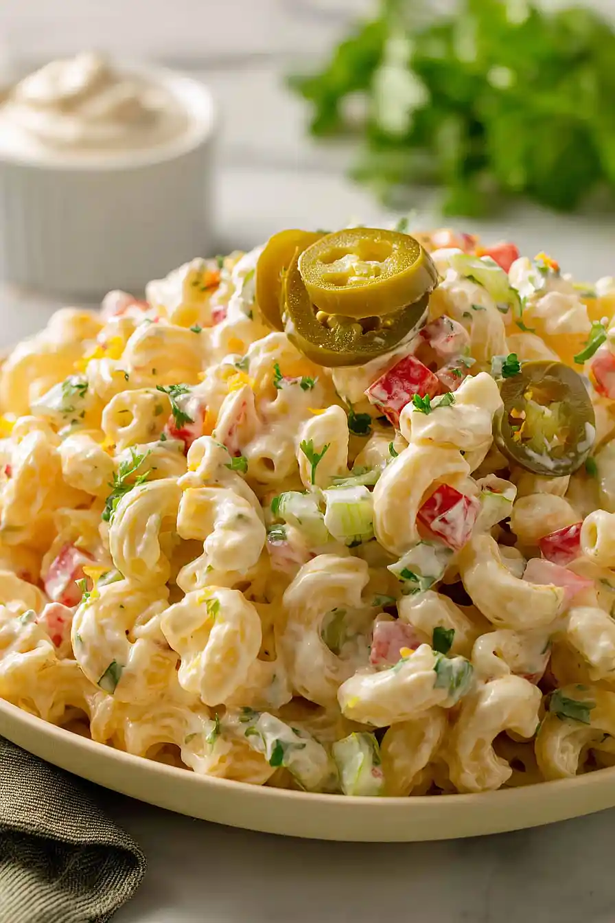 jalapeño macaroni salad