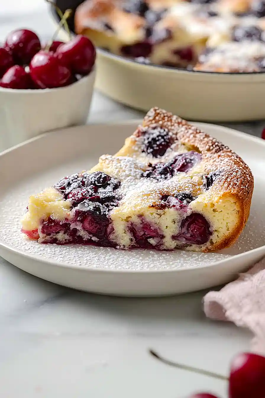 cherry clafoutis