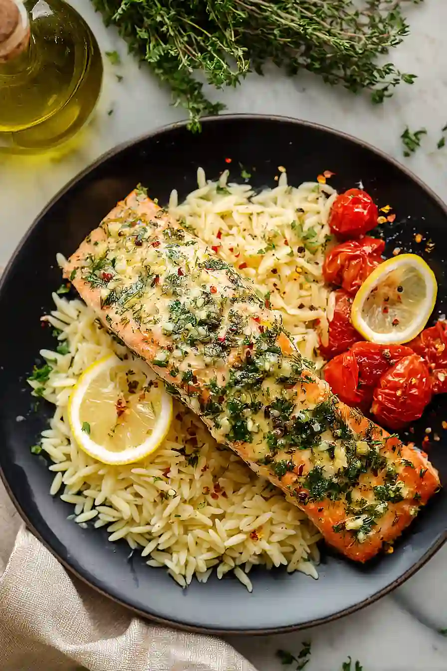 Lemon Herb Mediterranean Salmon