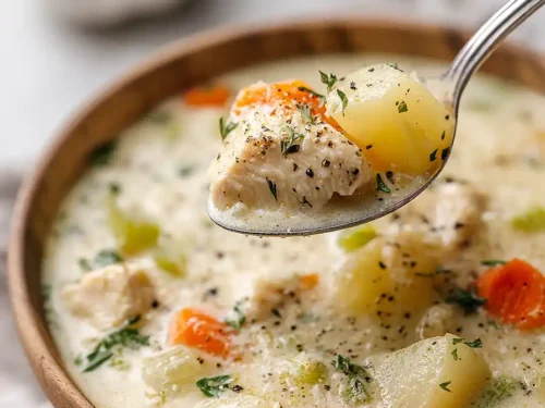 garlic parmesan chicken soup