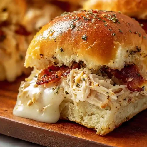 garlic parmesan chicken sliders