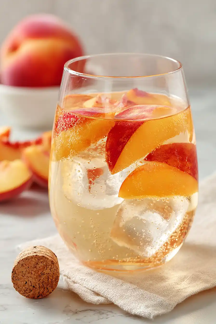 peach sangria