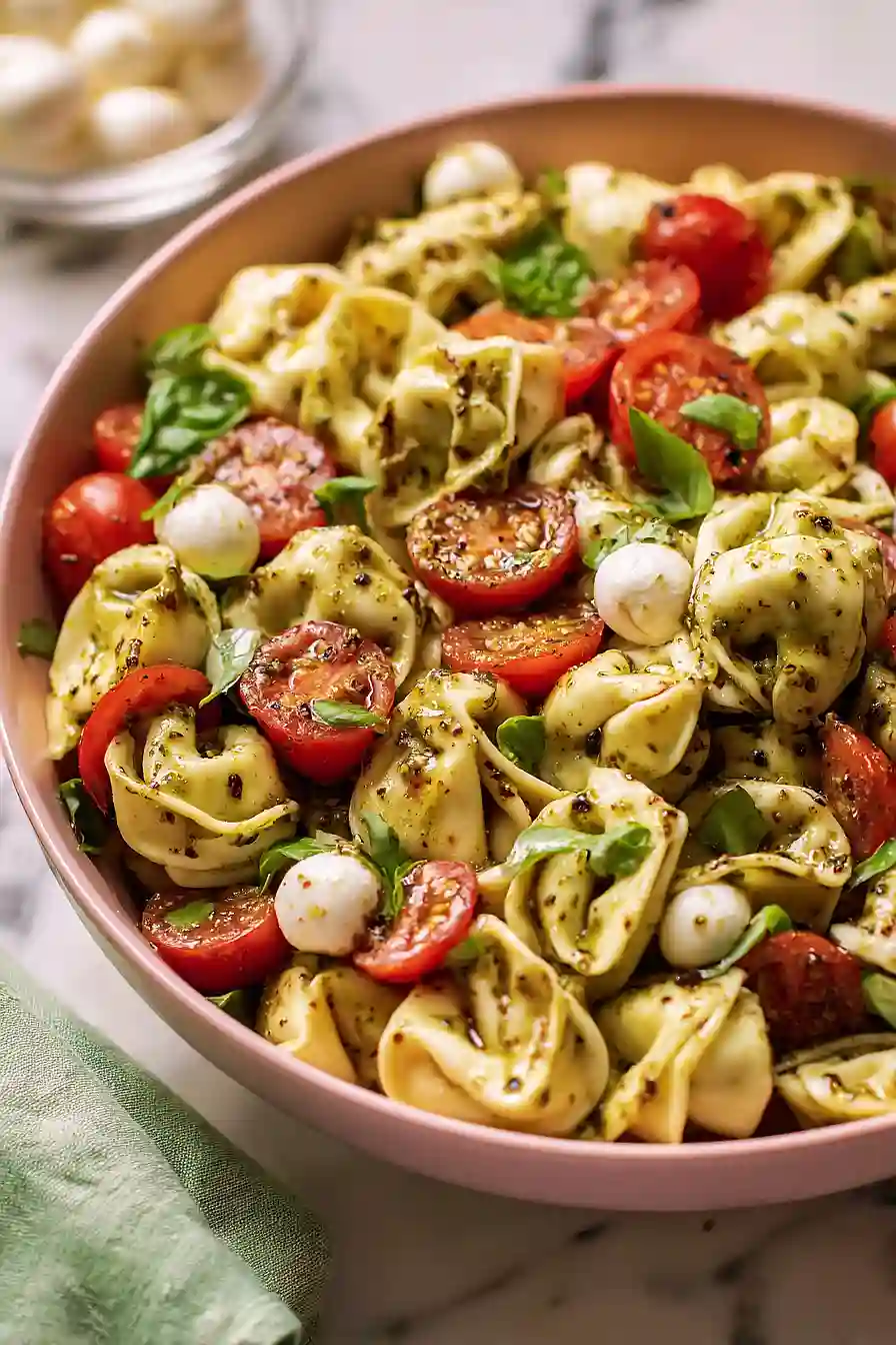 Caprese Tortellini Pasta Salad