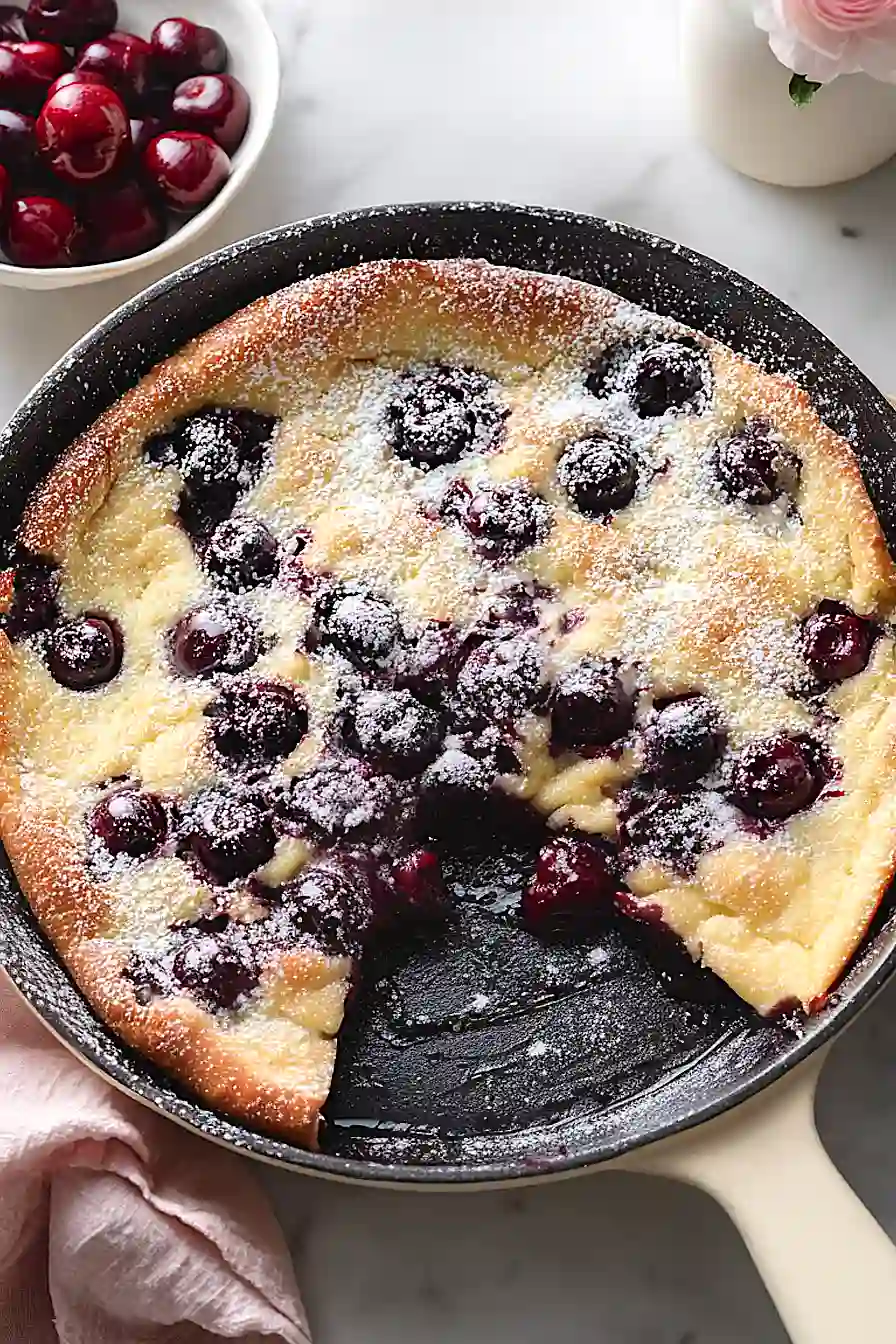 cherry clafoutis