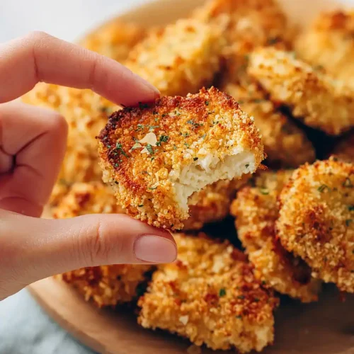 garlic parmesan chicken nuggets