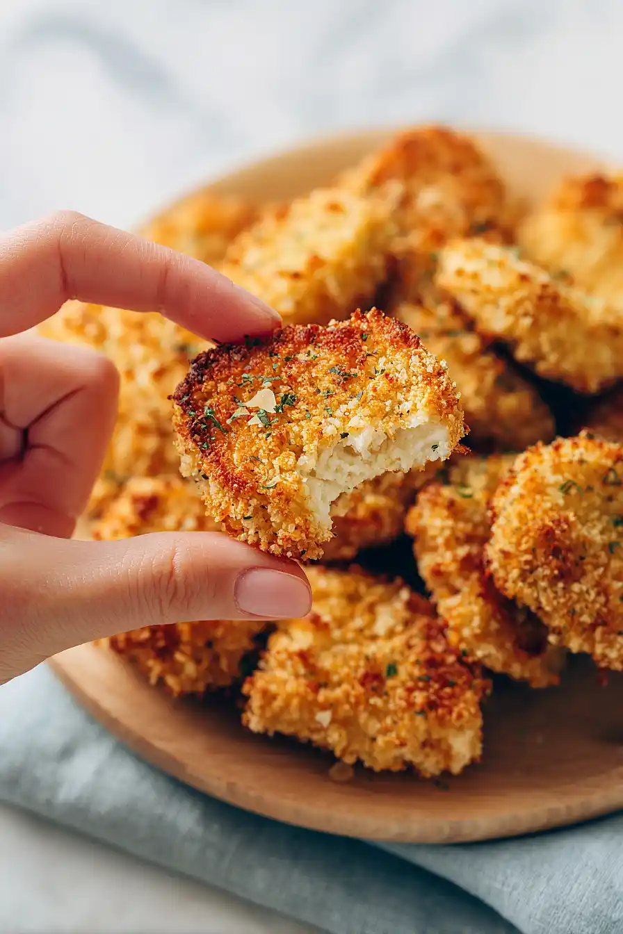 garlic parmesan chicken nuggets