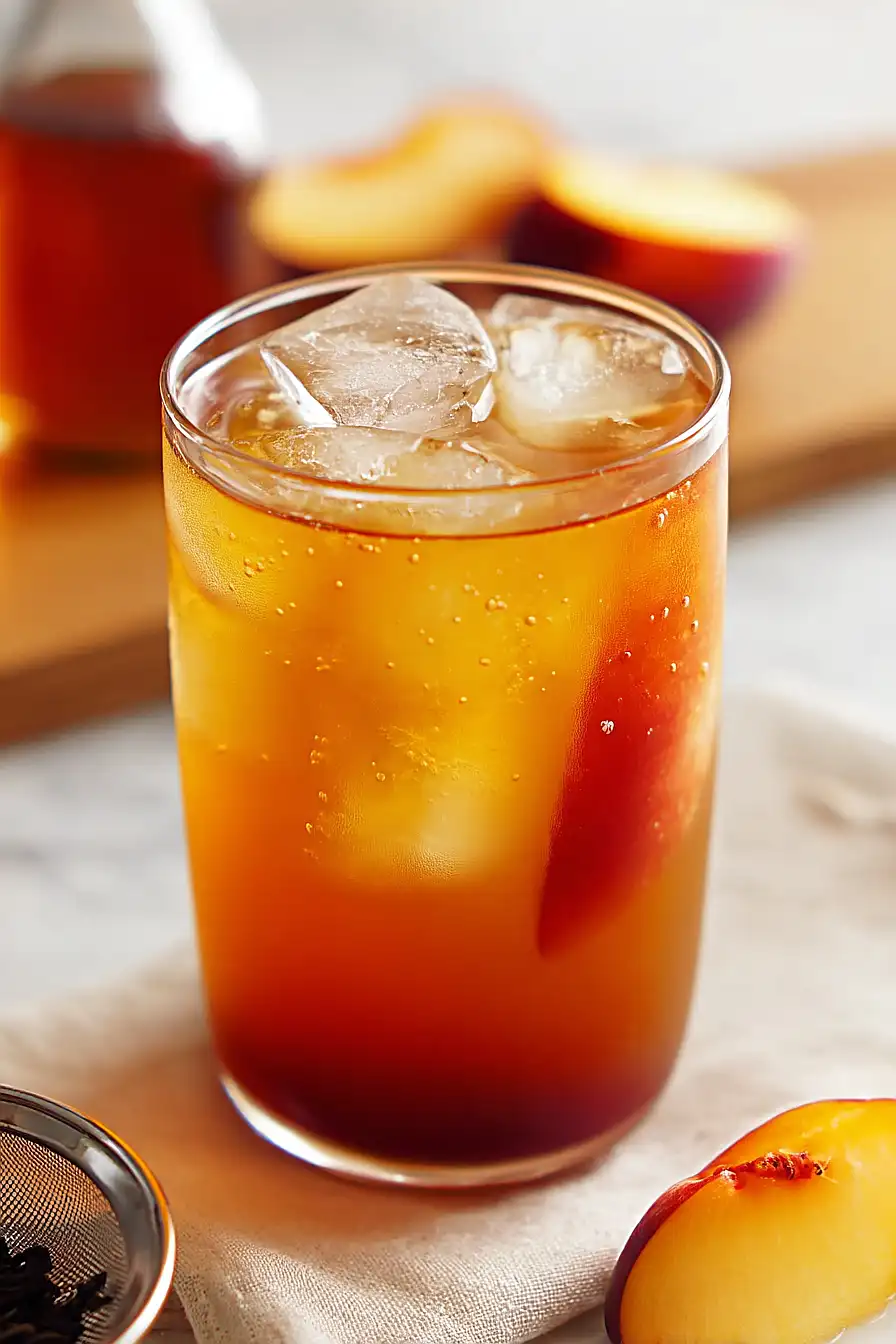 peach tea