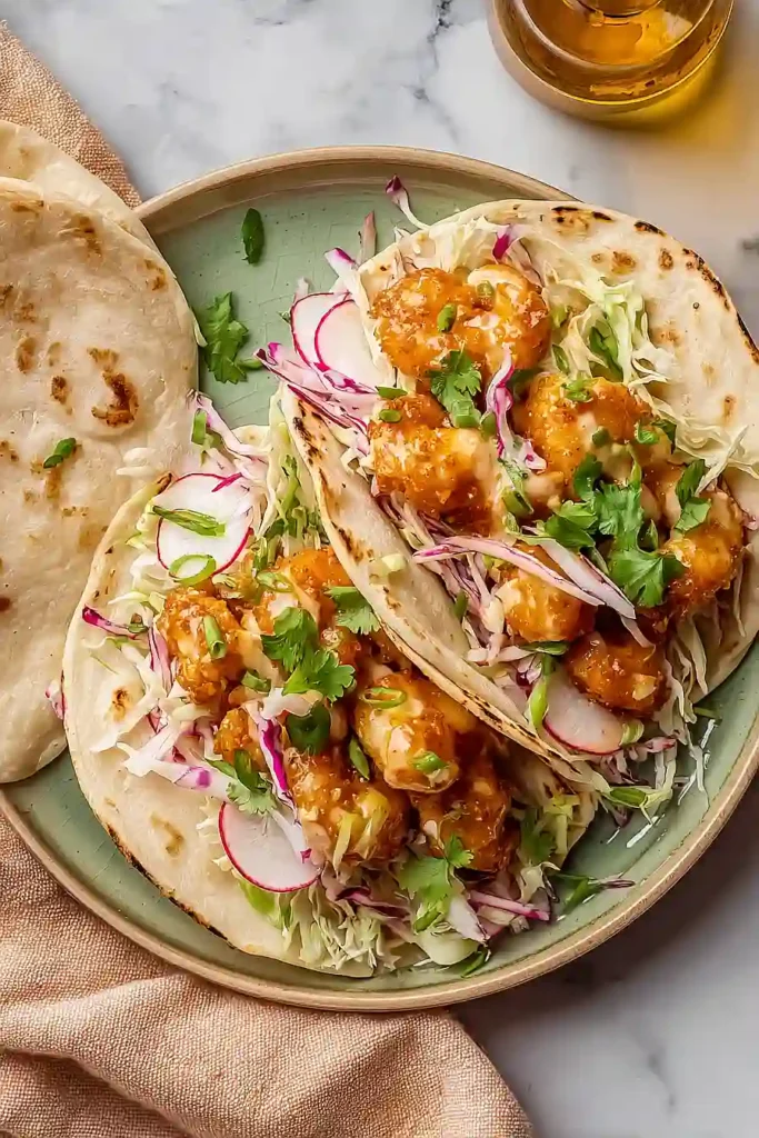 Bang Bang Shrimp Tacos