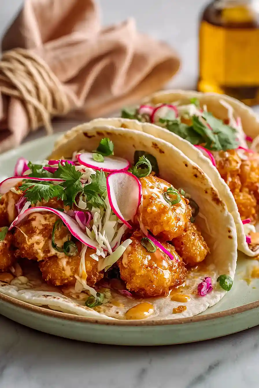 Bang Bang Shrimp Tacos
