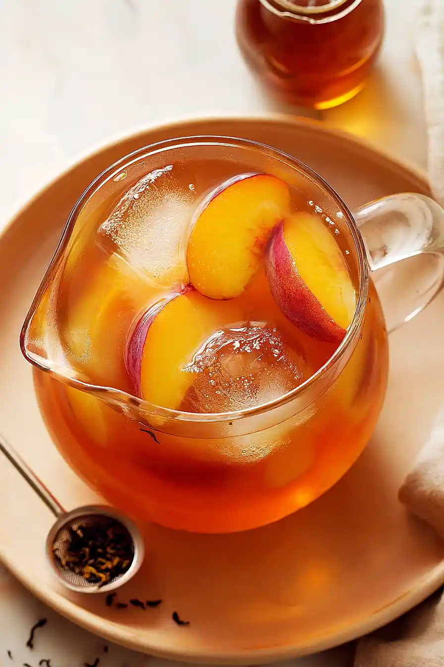 peach tea