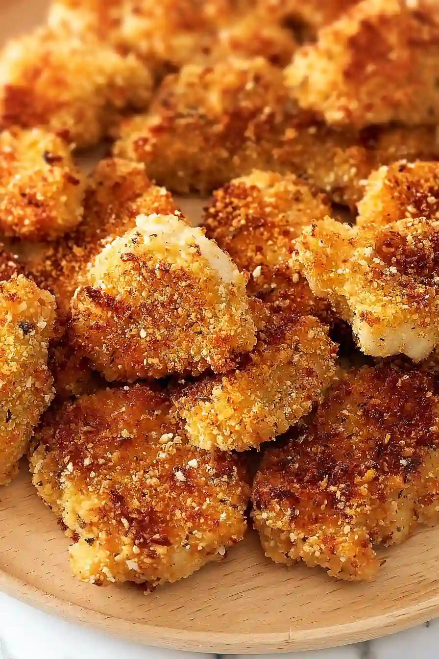 garlic parmesan chicken nuggets