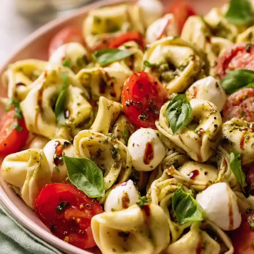 Caprese Tortellini Pasta Salad